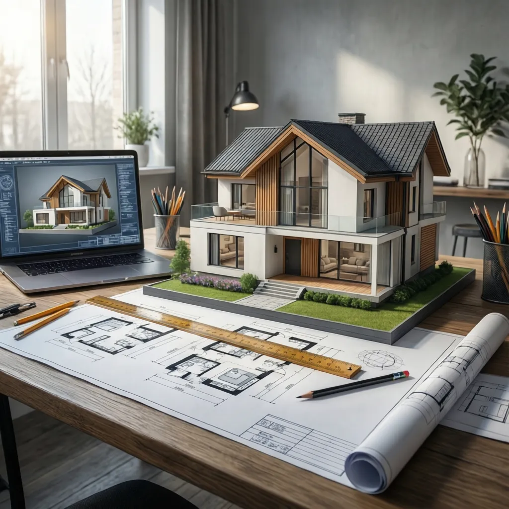 Cách làm bản vẽ thiết kế nhà chi tiết cho người mới