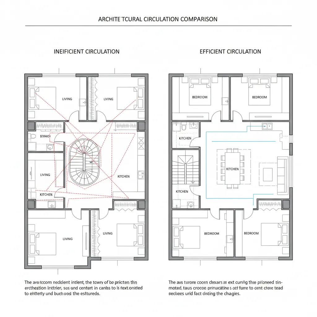 Ví dụ lỗi bố trí không gian nhà ở