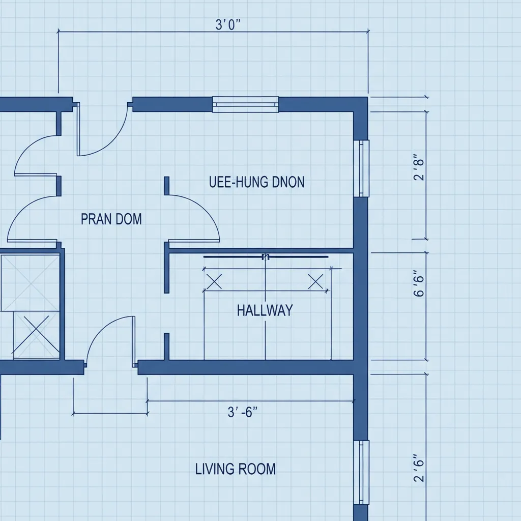 Kí hiệu cửa và cửa sổ trong bản vẽ mặt bằng nhà