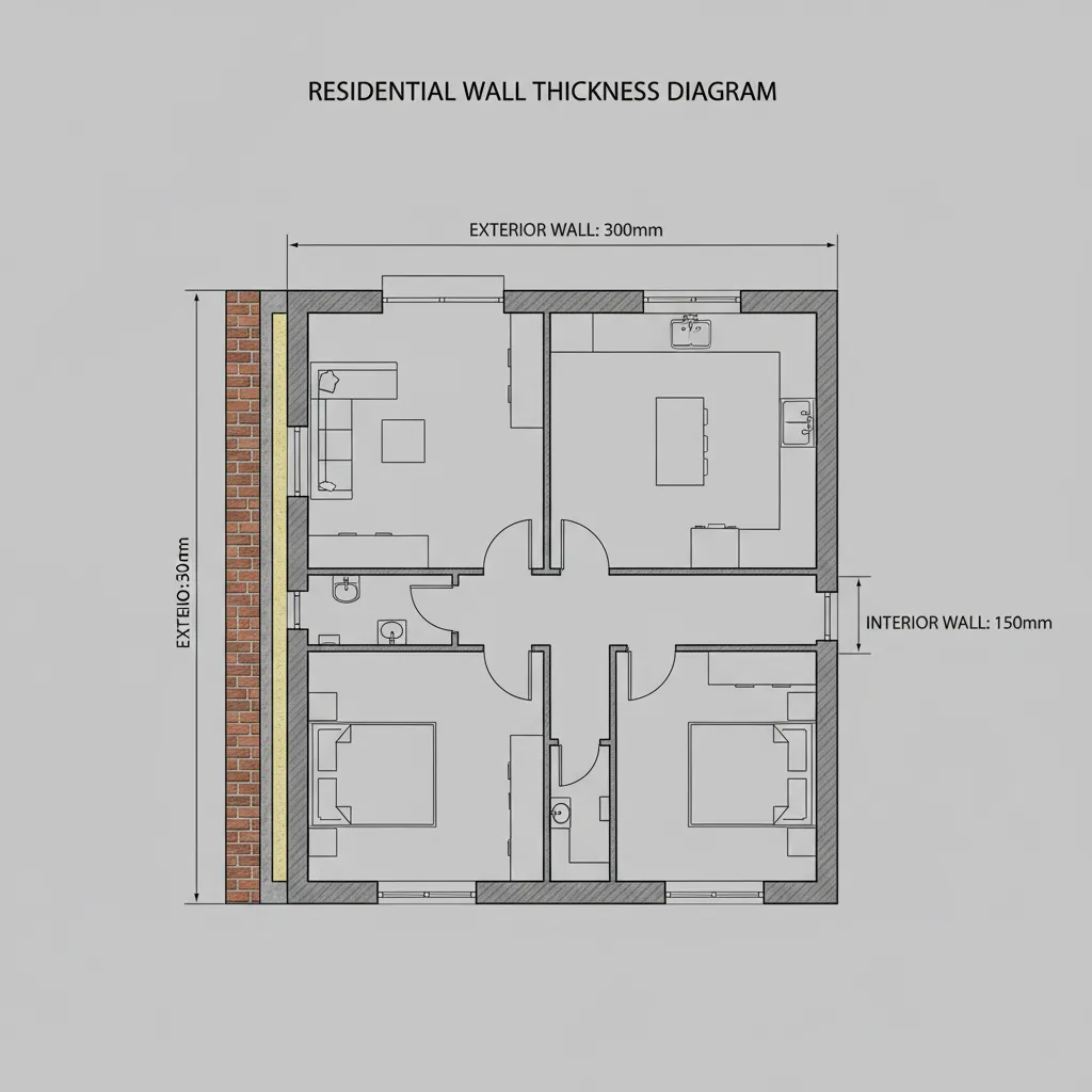 Ignoring Wall Thickness and Structural Elements