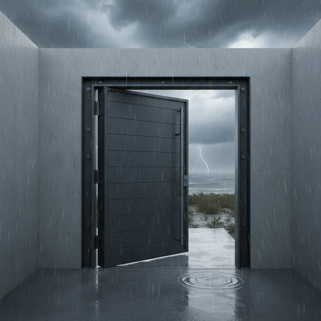Hurricane Door Safety: How Outward Opening Doors Prevent Structural Failure: Why outward-swing exterior doors withstand hurricane wind pressure better and how homeowners can reduce storm damage risk