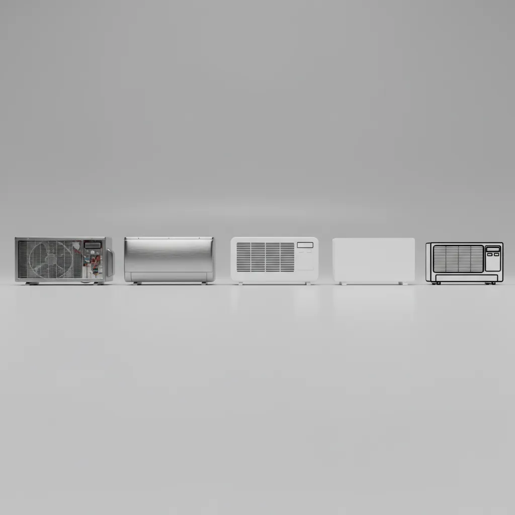 level of detail HVAC models from high detail to simplified versions