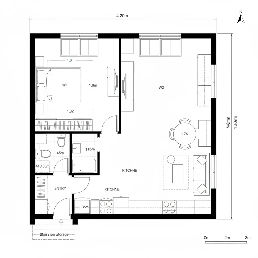 Hybrid Spine Over the Bay