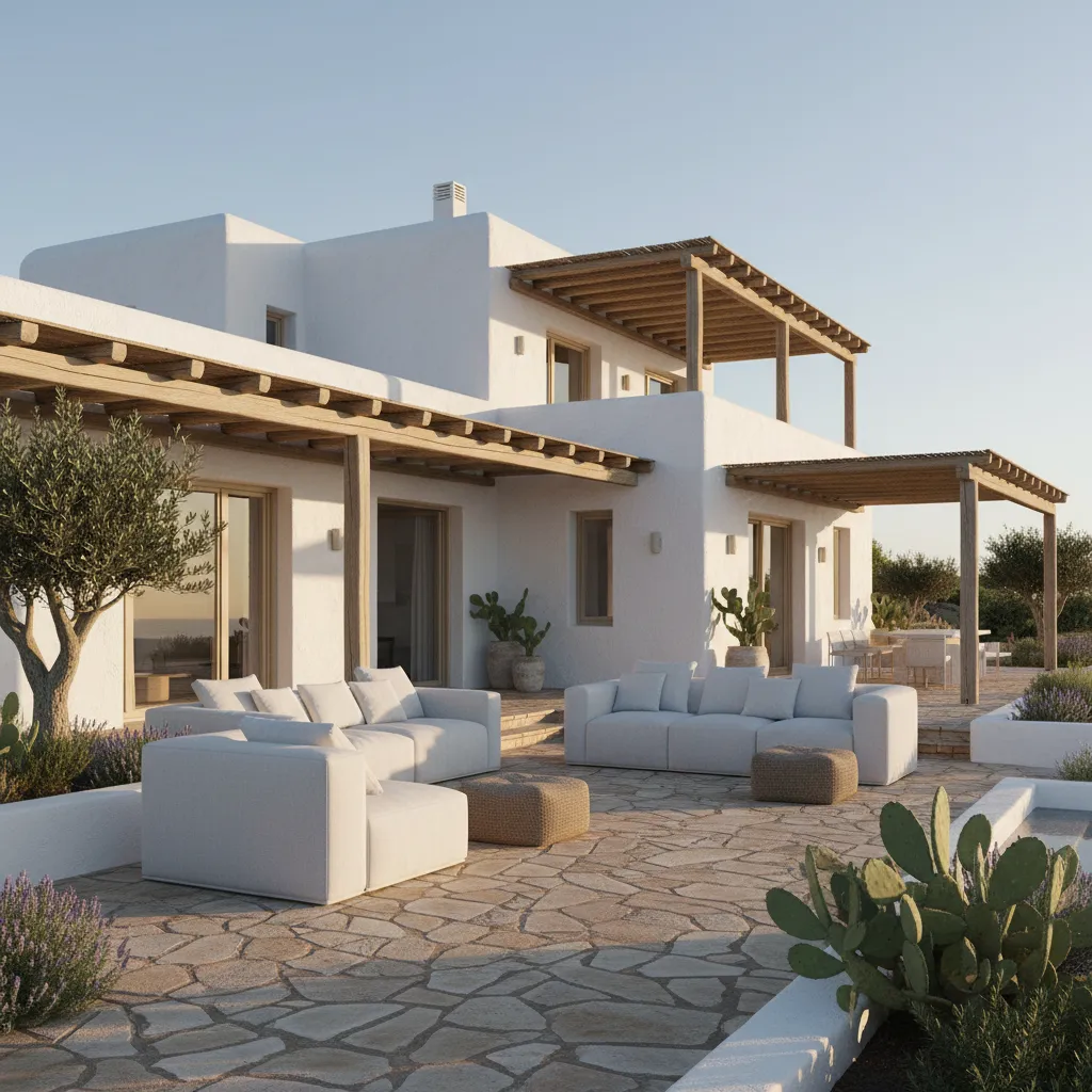 Diseños de casas ibizencas que crean calma y luz natural