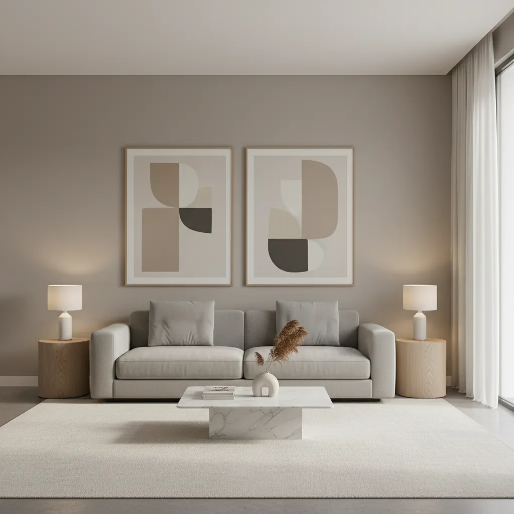 Ideal Spacing Between Two Wall Art Pieces for Perfect Balance