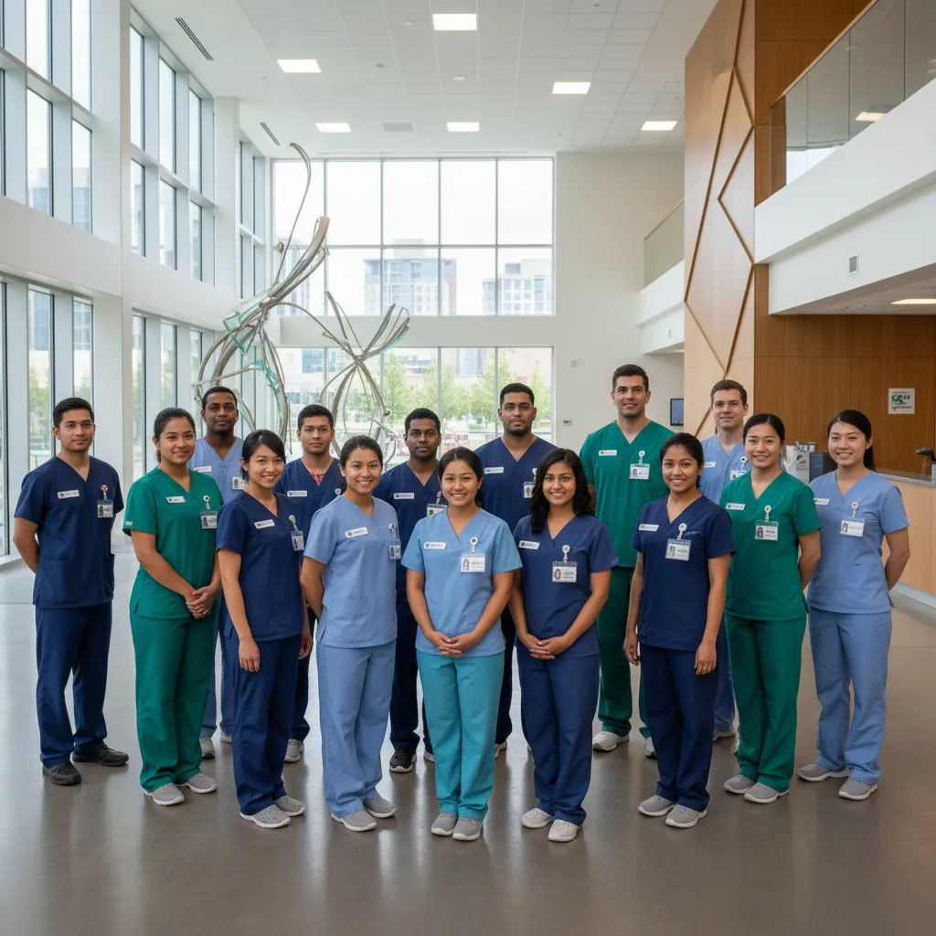 Perbedaan warna seragam dokter dan perawat di rumah sakit