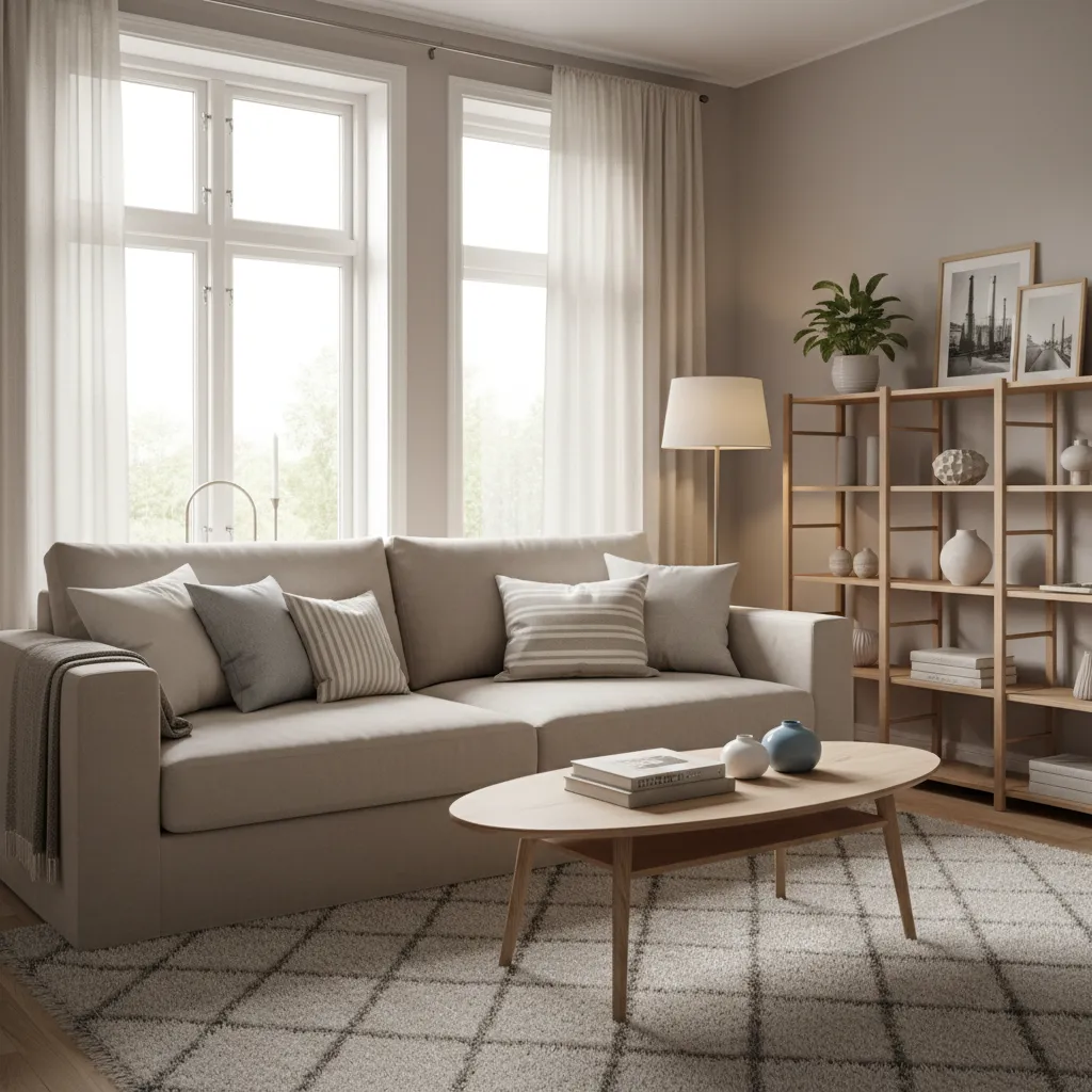Decoradora de interiores exclusivamente IKEA y H&M