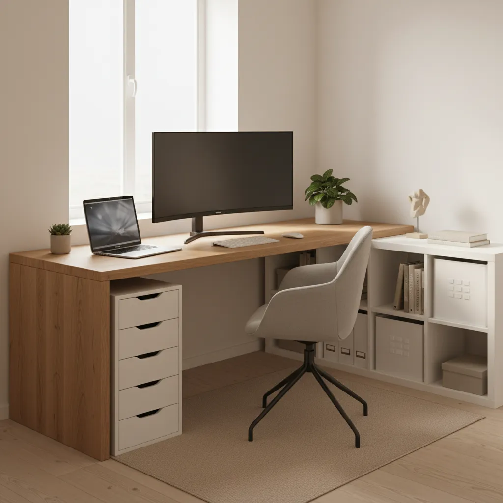 5 IKEA Home Office Ideas That Actually Work in Small Spaces