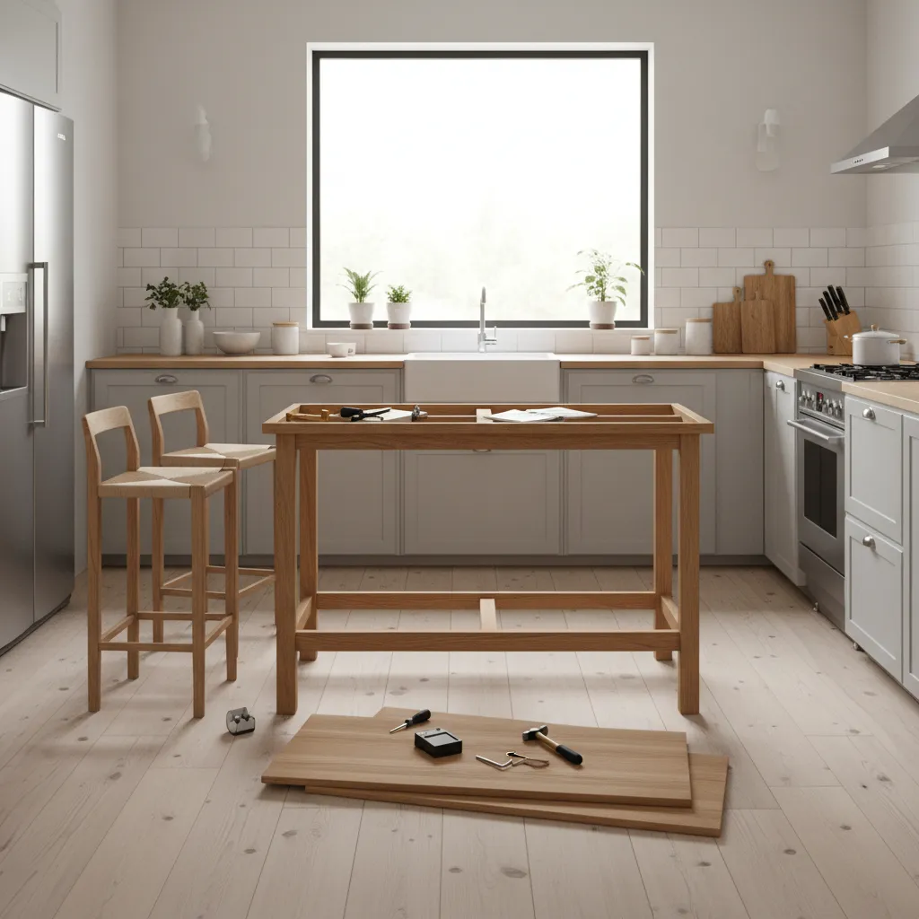 Common Assembly Problems with the IKEA STENSTORP Kitchen Island and How to Fix Them: Practical fixes for wobbling legs, misaligned frames, and drawer issues during STENSTORP kitchen island assembly