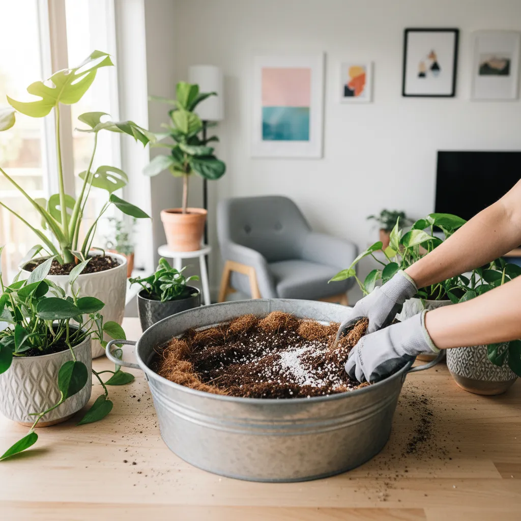How to Improve Outdoor Potting Soil for Indoor Plant Containers