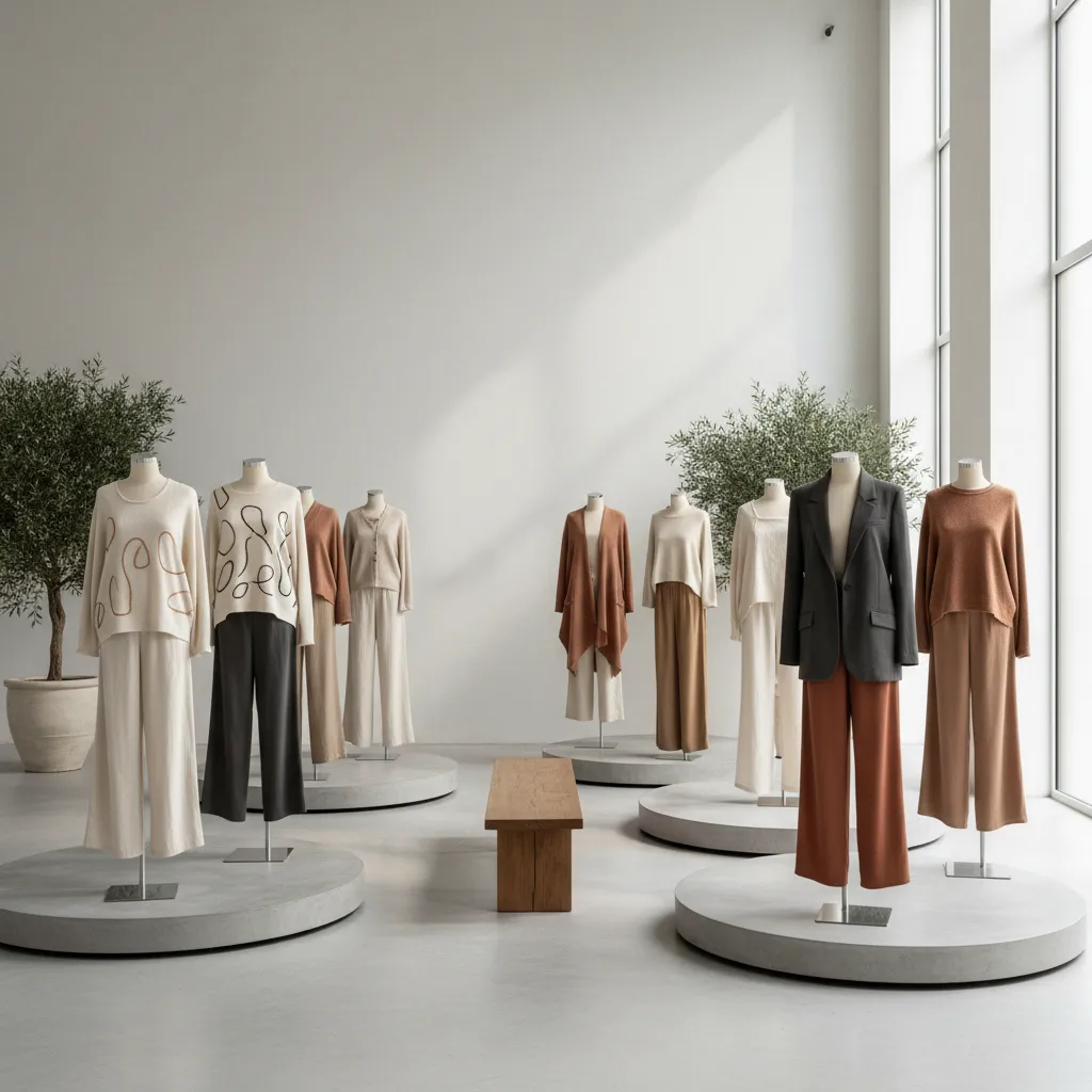 Colección cápsula de marca independiente de moda española