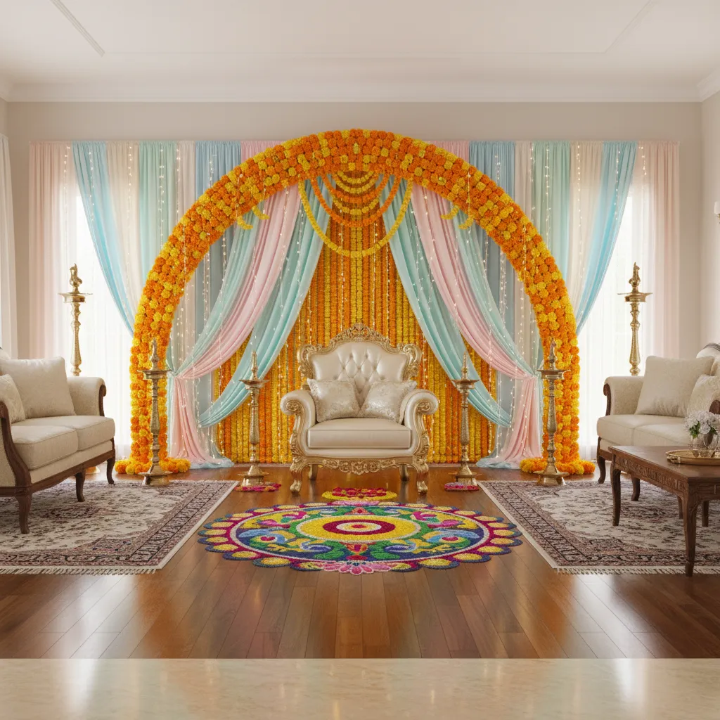5 Indian Style Baby Shower Decoration Ideas for Home