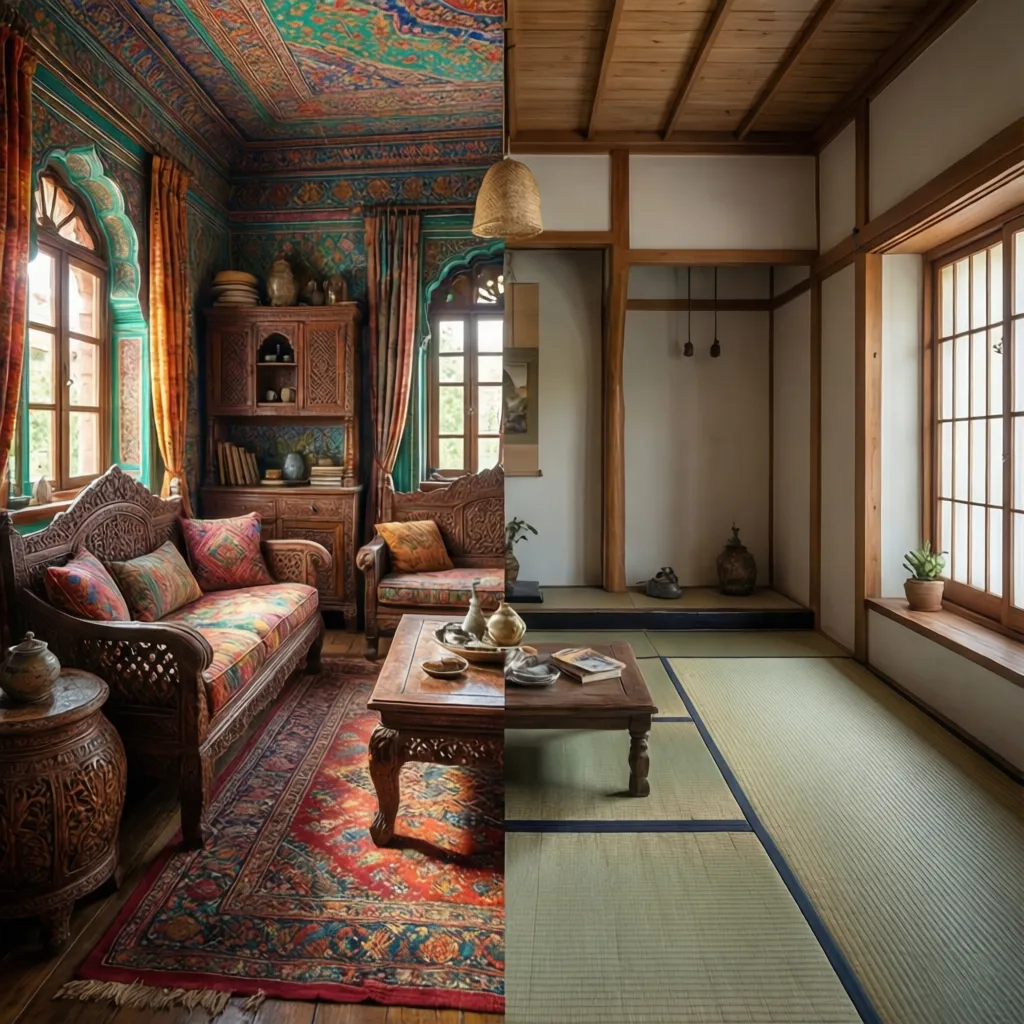 Confusing Indian Ethnic Design With Generic Asian Decor