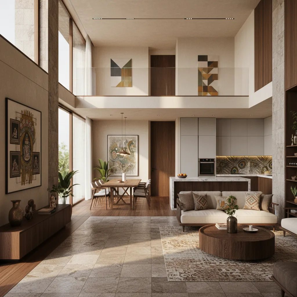 Indian Home Design vs Indian Interior Design vs Indian Architecture: Understand how these commonly used terms differ in practice, design scope, and how professionals actually use them in residential projects.