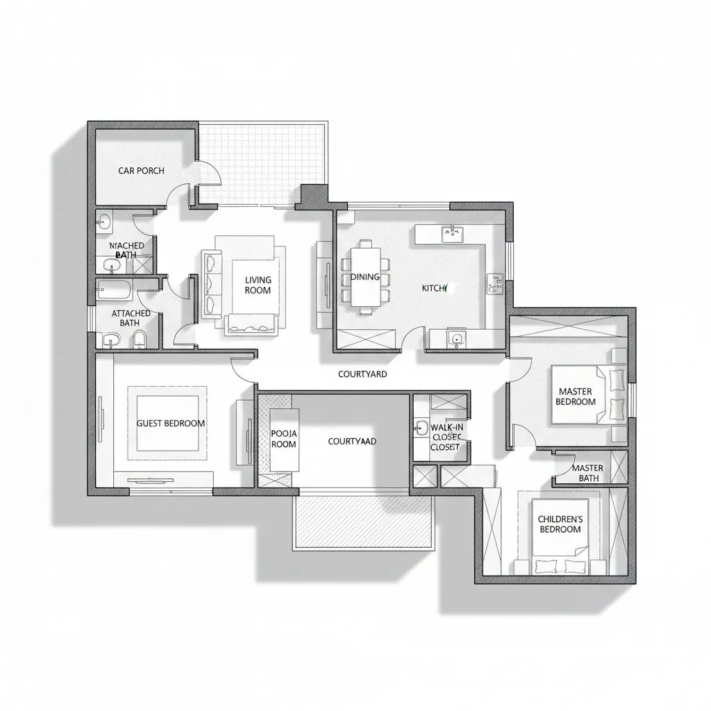 How Indian Residential Architecture Differs From Interior Design