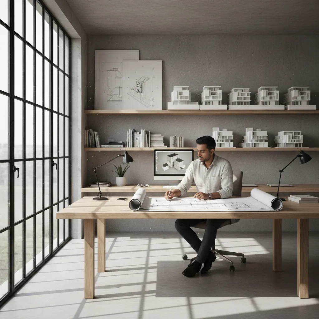 How Indian Architects Design Efficient Residential Floor Plans