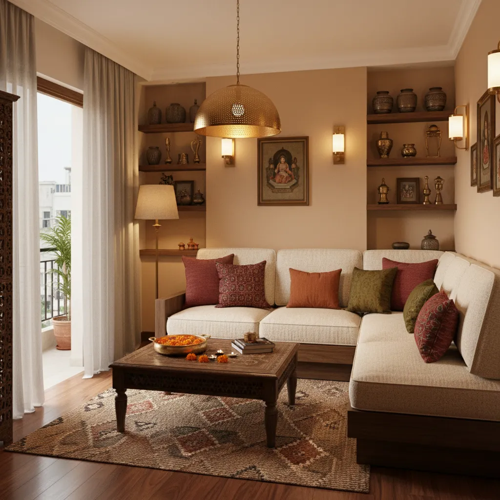 Indian Interior Design for Small Living Room: Smart Space Ideas That Actually Work