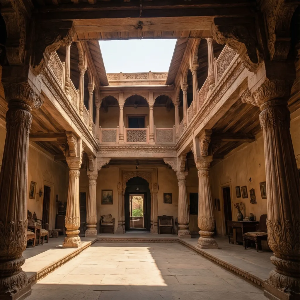 Mixing Traditional Indian Architecture With Modern Interior Styles