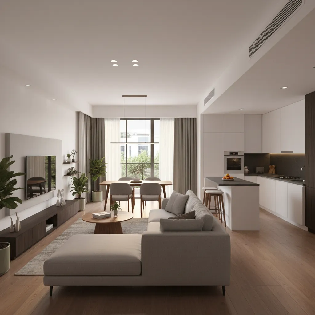 2 BHK Flat in Indira Nagar Bangalore Design Ideas That Maximize Space
