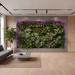 Optimizing Lighting, Irrigation, and Plant Selection for Indoor Green Walls
