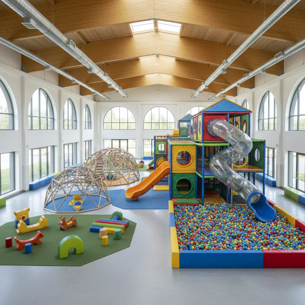 Diseño de parques infantiles de interior en Navarra