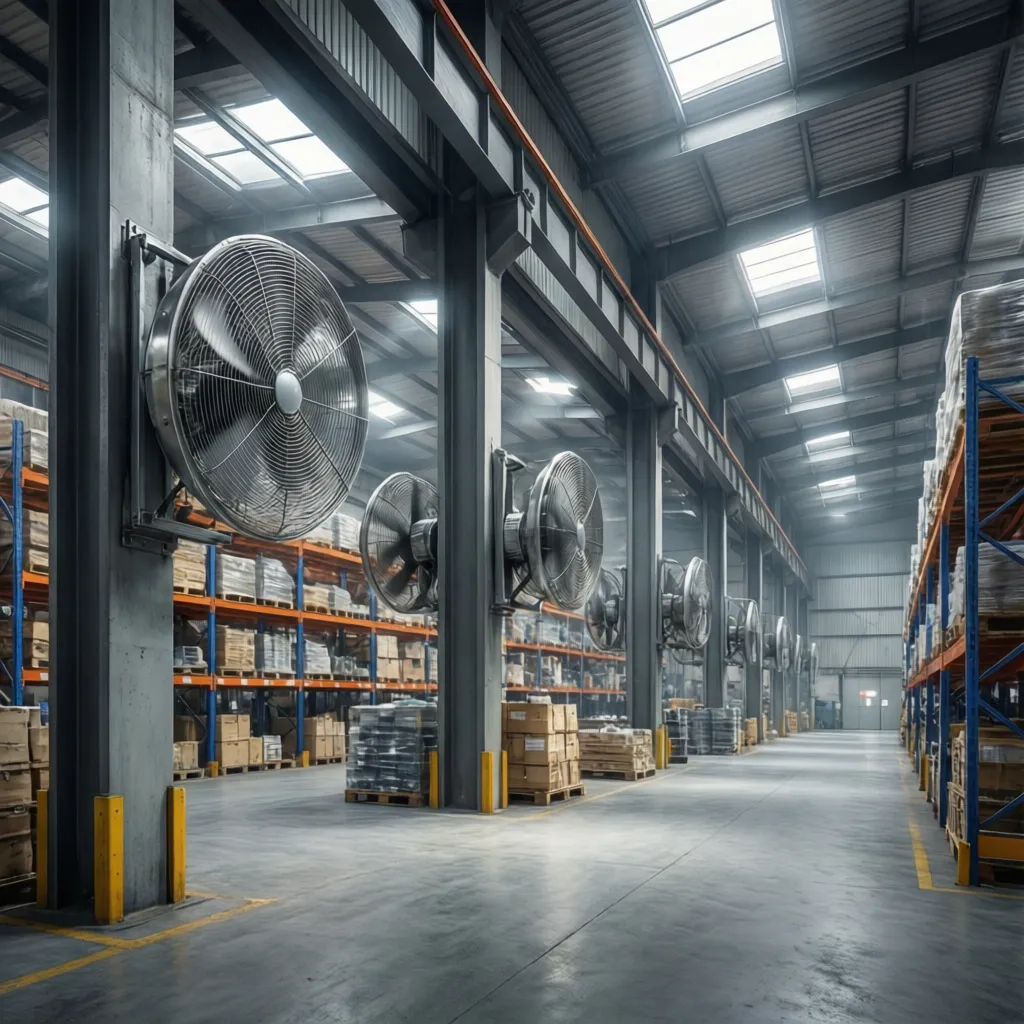 Best Places to Use High Speed Wall Fans in Industrial and Commercial Spaces