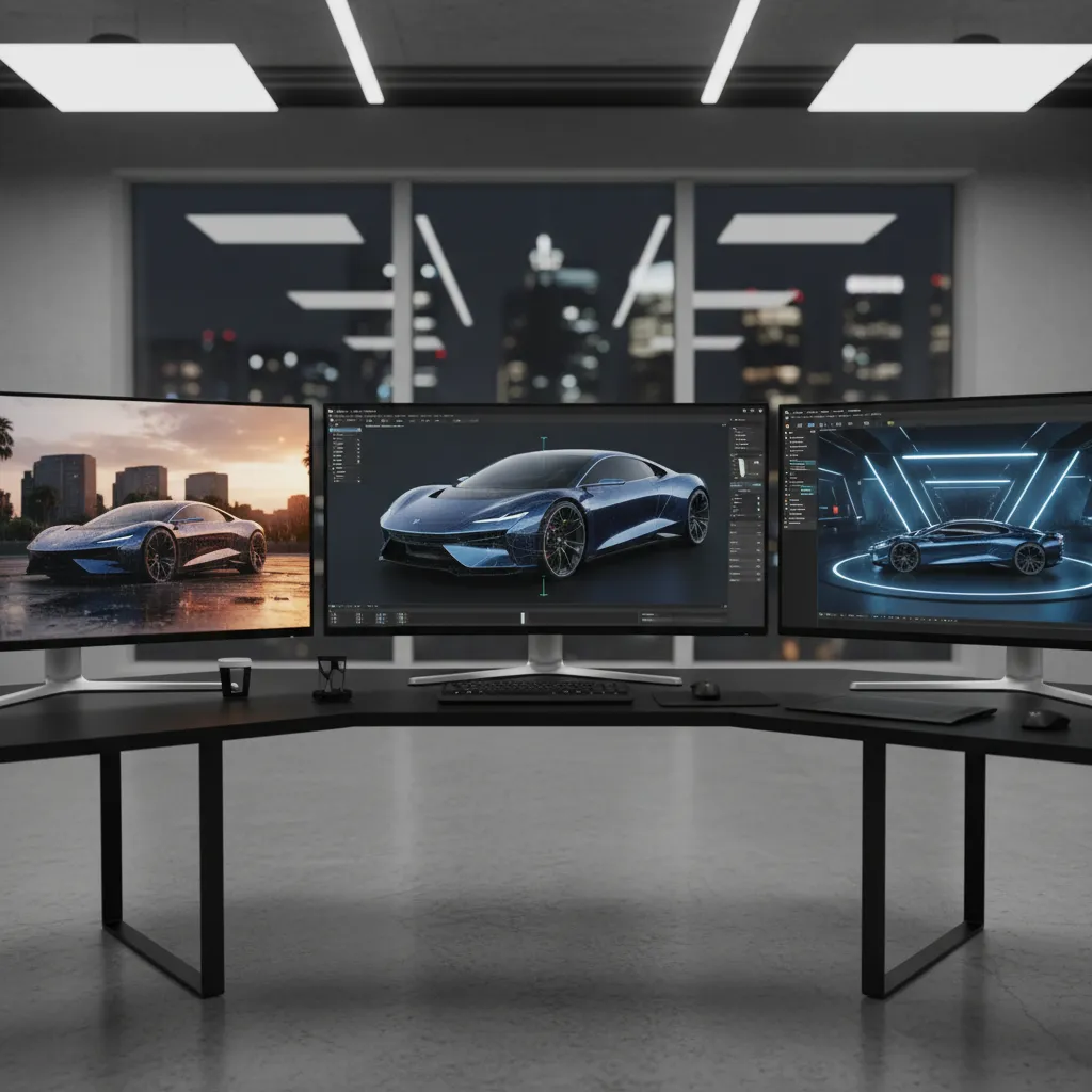 Industries That Use High-Quality 3D Car Models