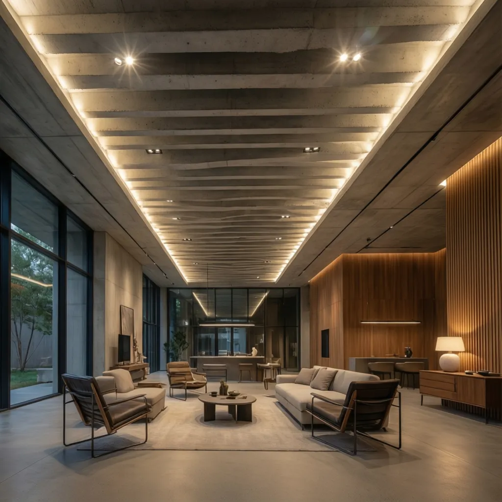How to Optimize Lighting with Innovative Slab Ceiling Designs