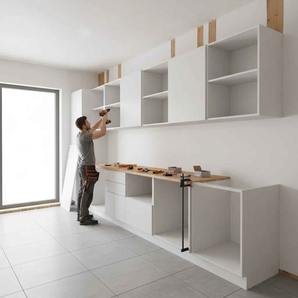 How to Install Kitchen Cabinets on Wall (Step‑by‑Step Guide)