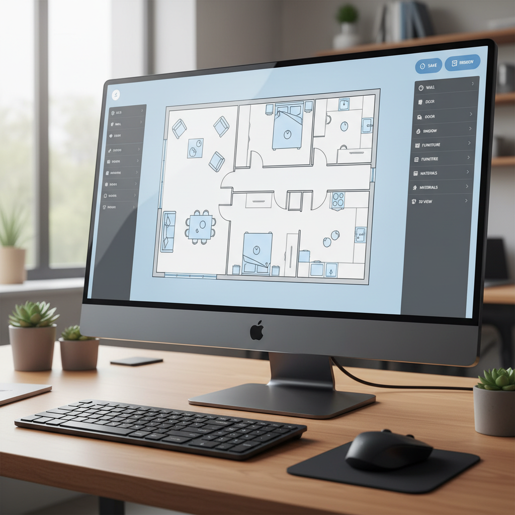 Programas de diseño de interiores 2D y 3D