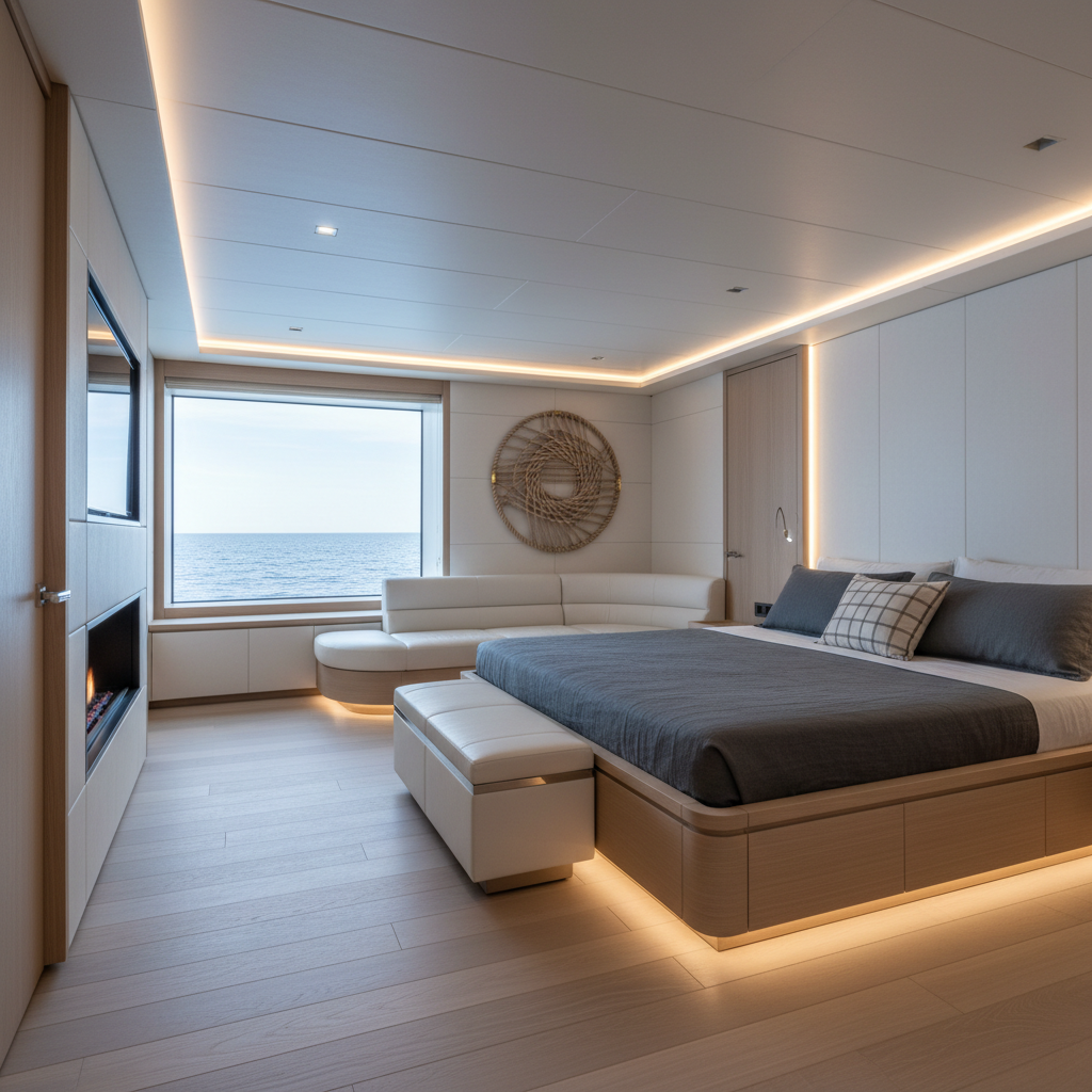 Cómo decorar el interior de un barco