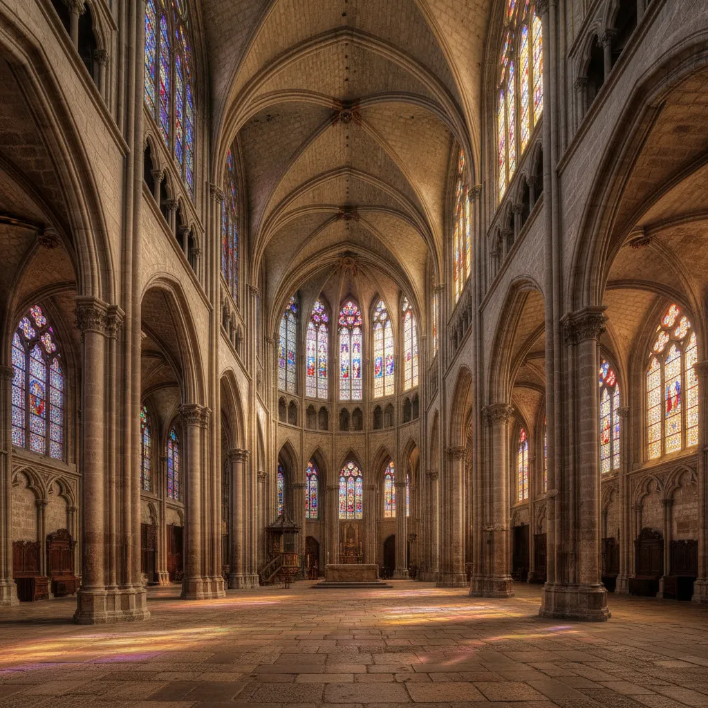 Decoración interior Catedral de León: claves del estilo gótico