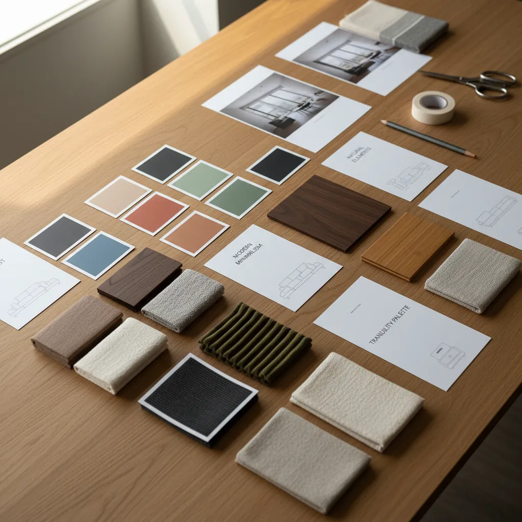 Diseño de tarjetas de diseño interiores