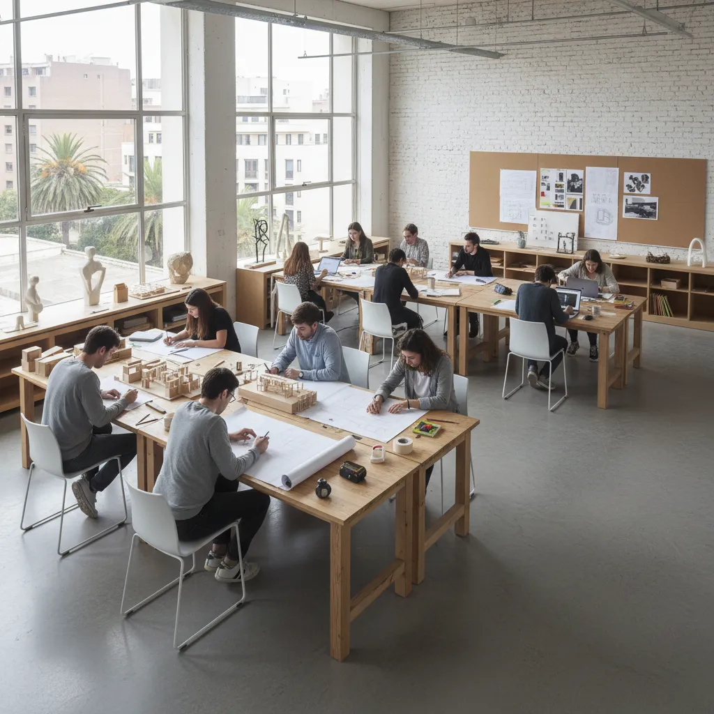 Grado universitario en diseño de interiores en Barcelona
