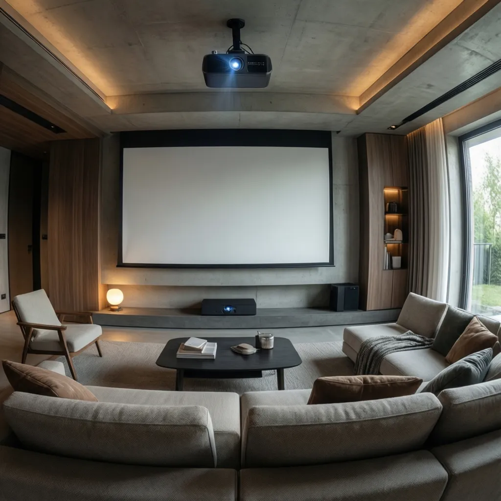 Diseño interior con proyectores: guía práctica