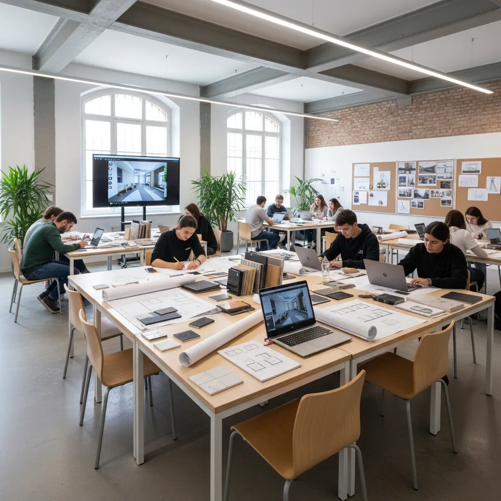 Grado superior de diseño de interiores en Valencia