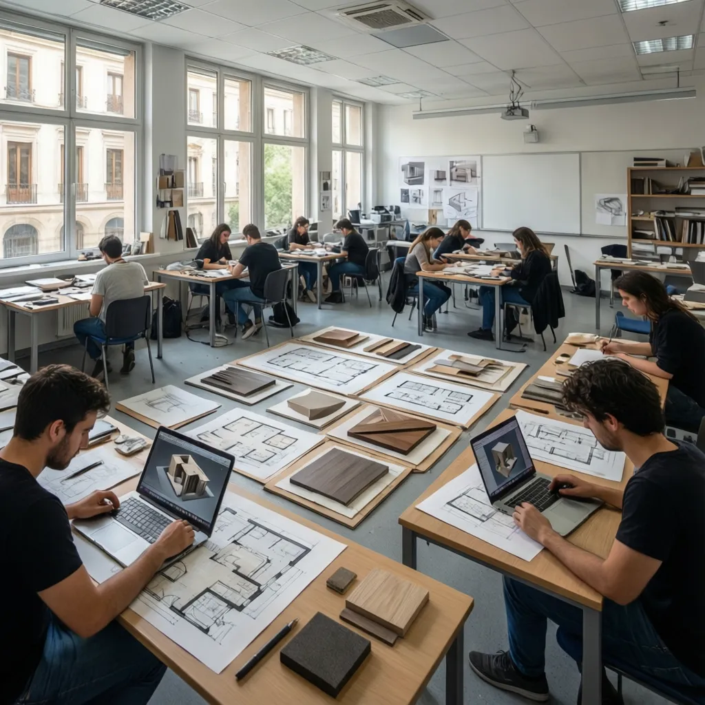 Universidades de diseño de interiores en Castilla‑La Mancha