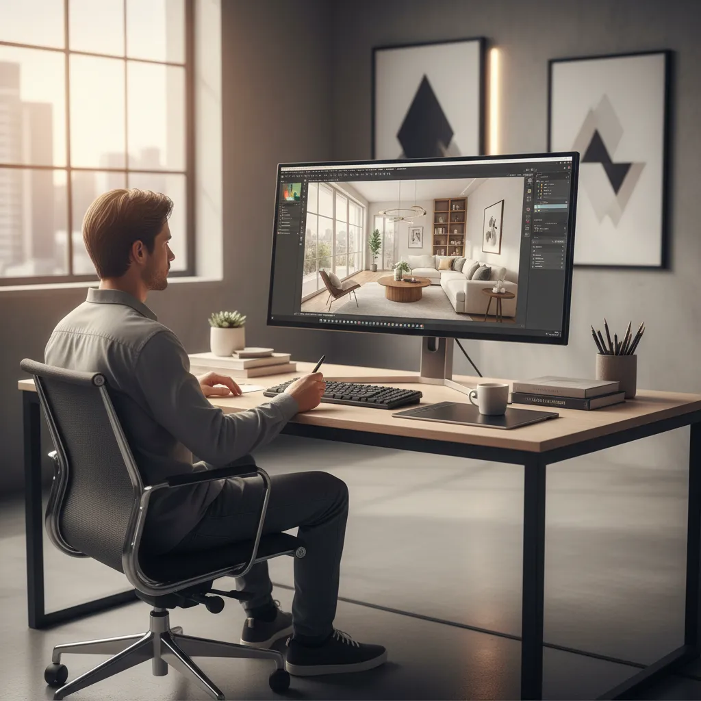 Which software is used in interior design