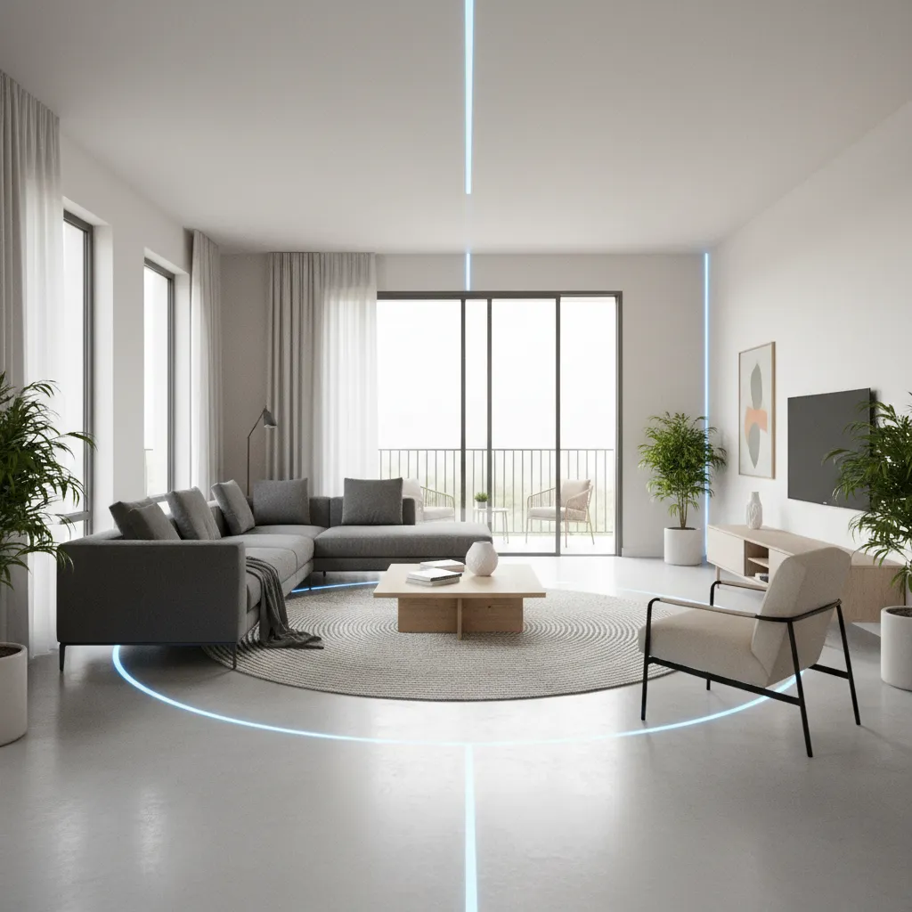 Simulación de circulación dentro de un salón diseñado digitalmente