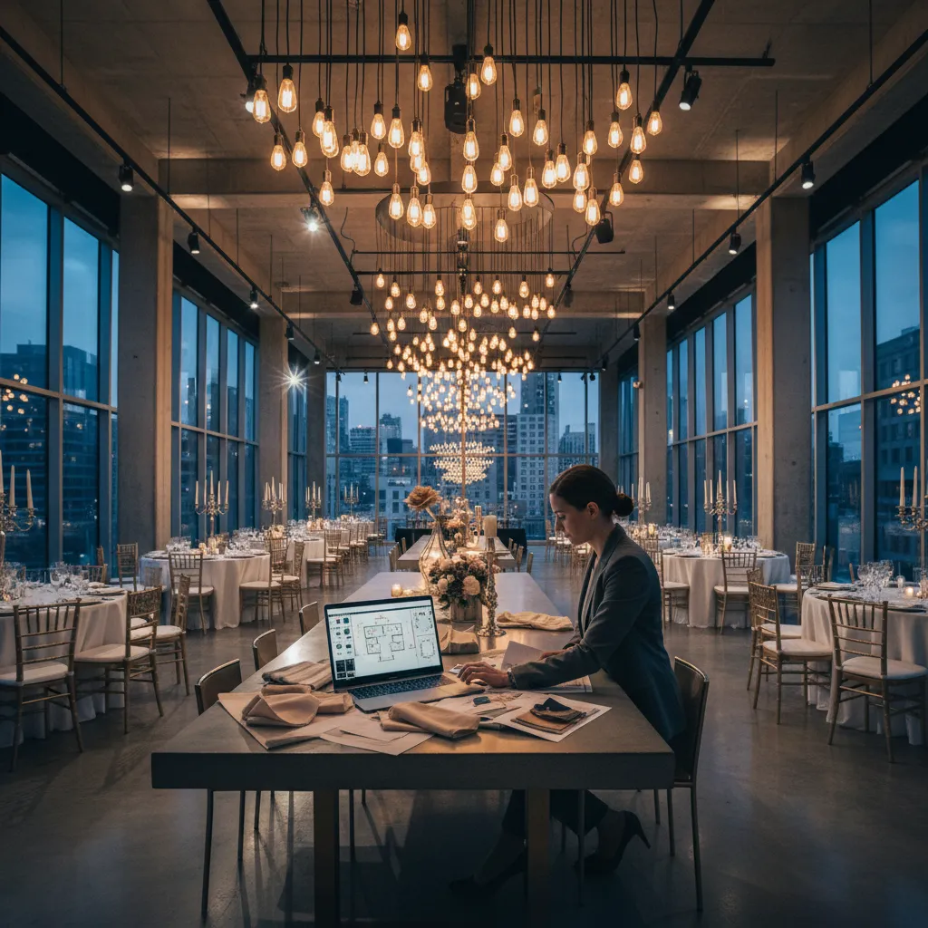De diseño de interiores a organizador de eventos