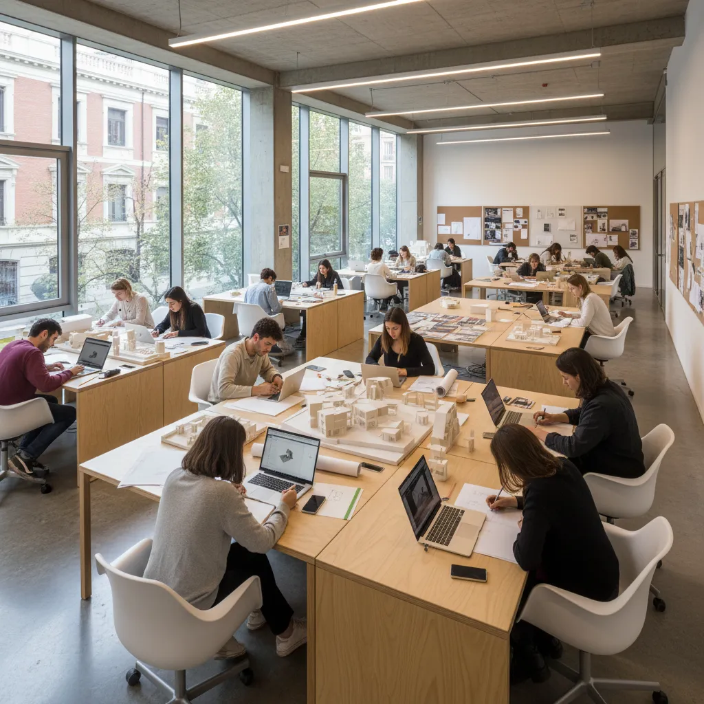 Mejor universidad para estudiar diseño de interiores en Madrid