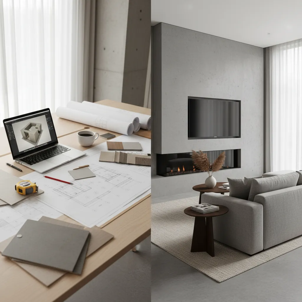 Diseño de interiores o arquitectura: cuál elegir