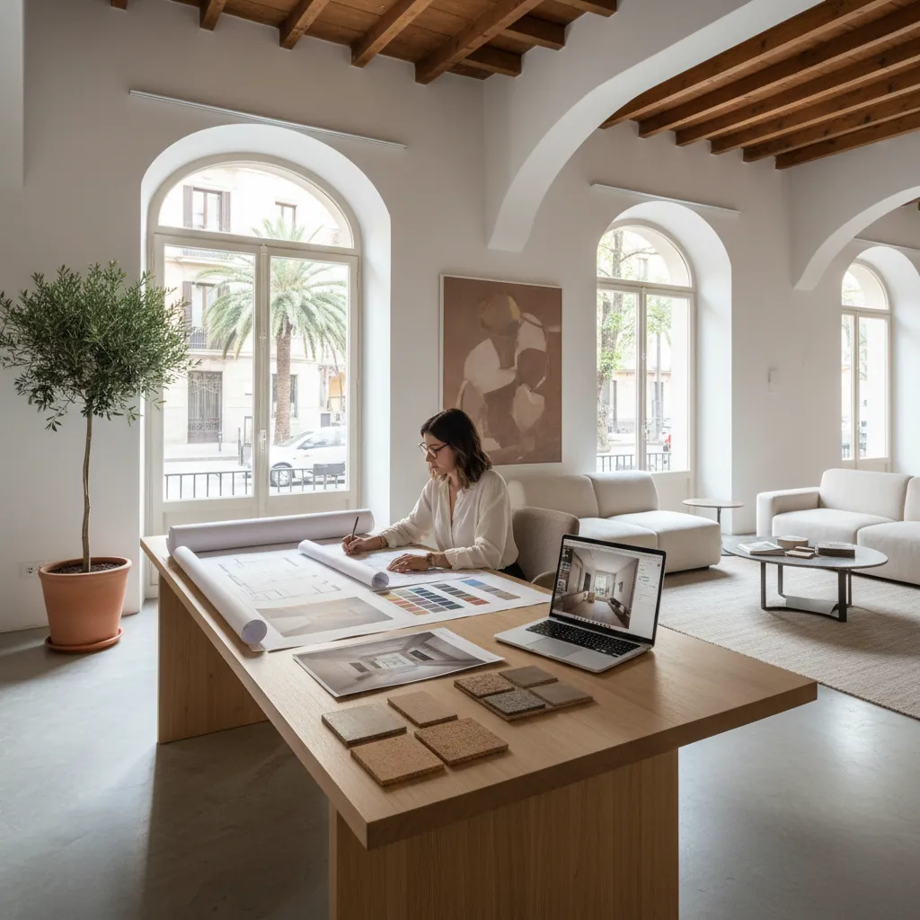 Cómo ser diseñadora de interiores en Barcelona