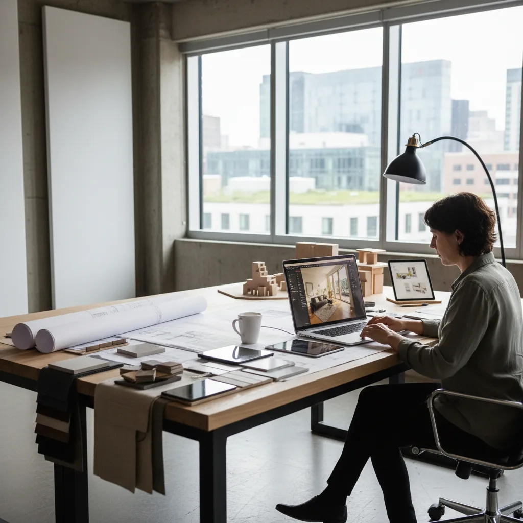 Diseño de interiores sueldo en Estados Unidos