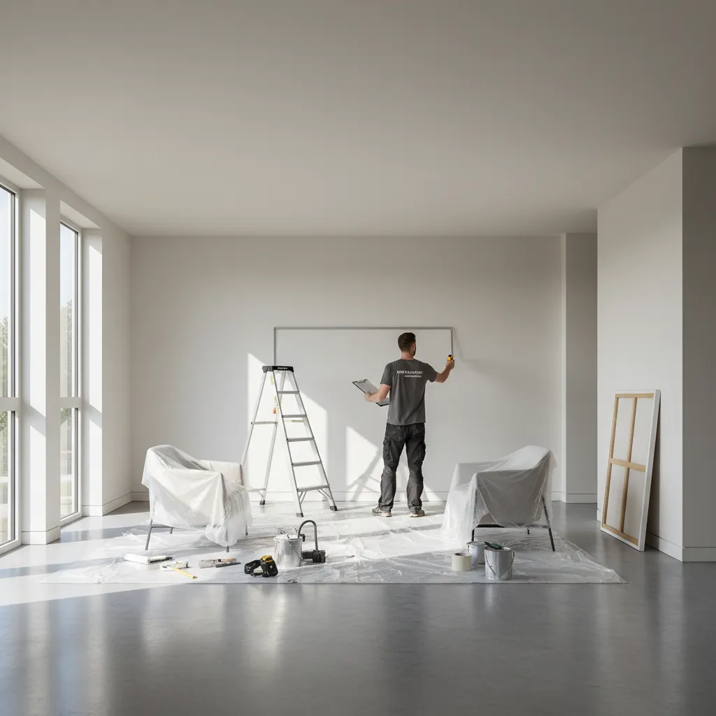 How Professional Painters Estimate Interior Painting Costs for Large Houses