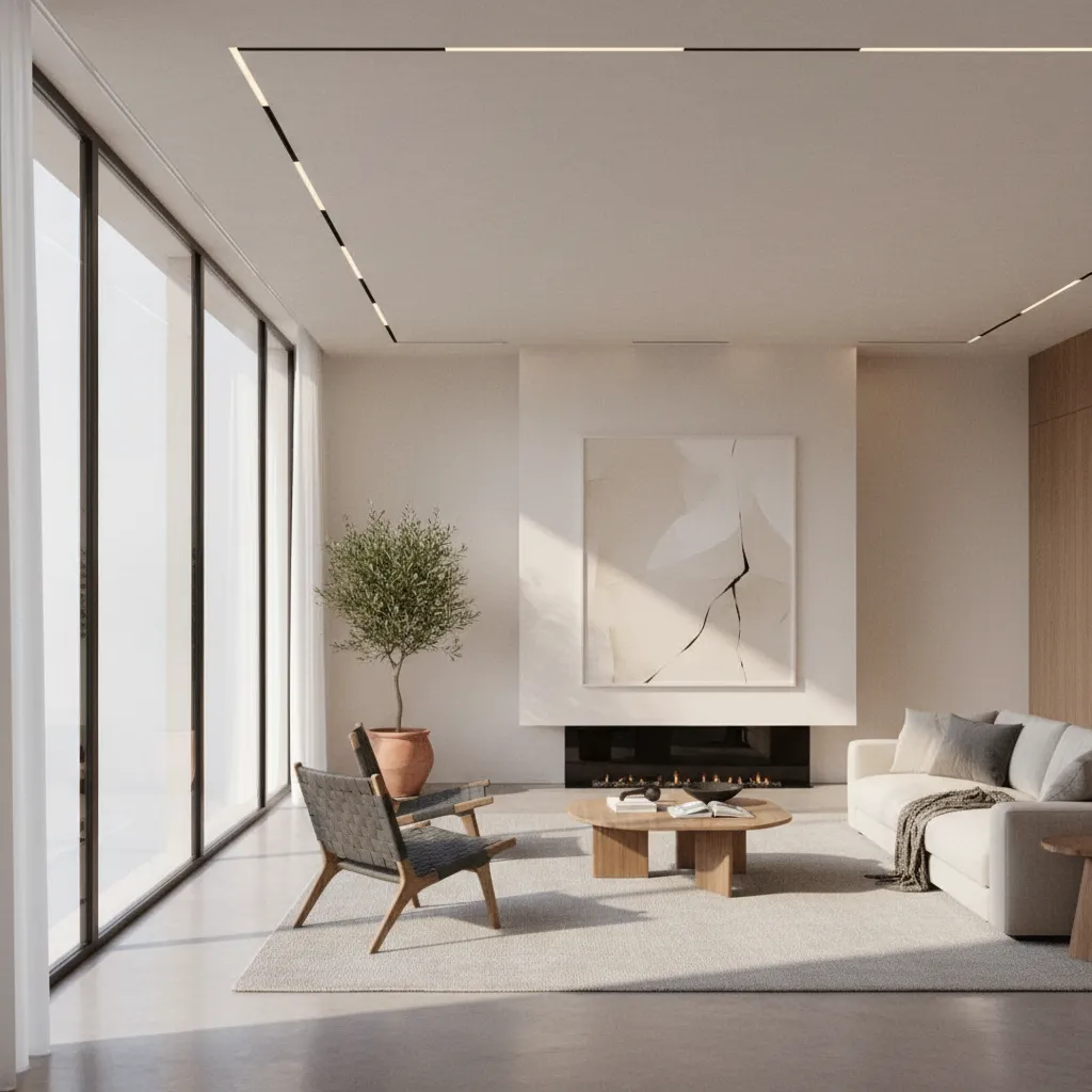 3D interior rendering demonstrating natural lighting simulation