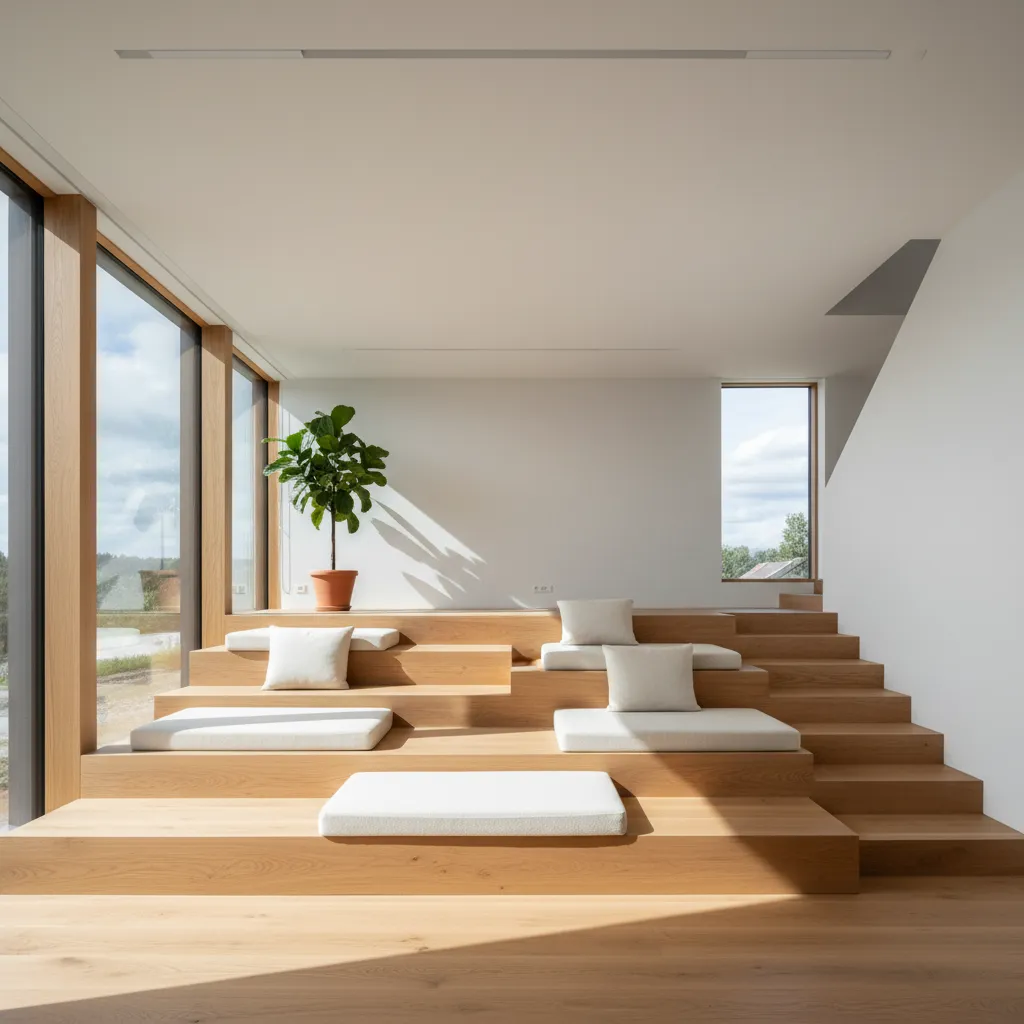 Diseño de gradas para interiores: ideas y claves