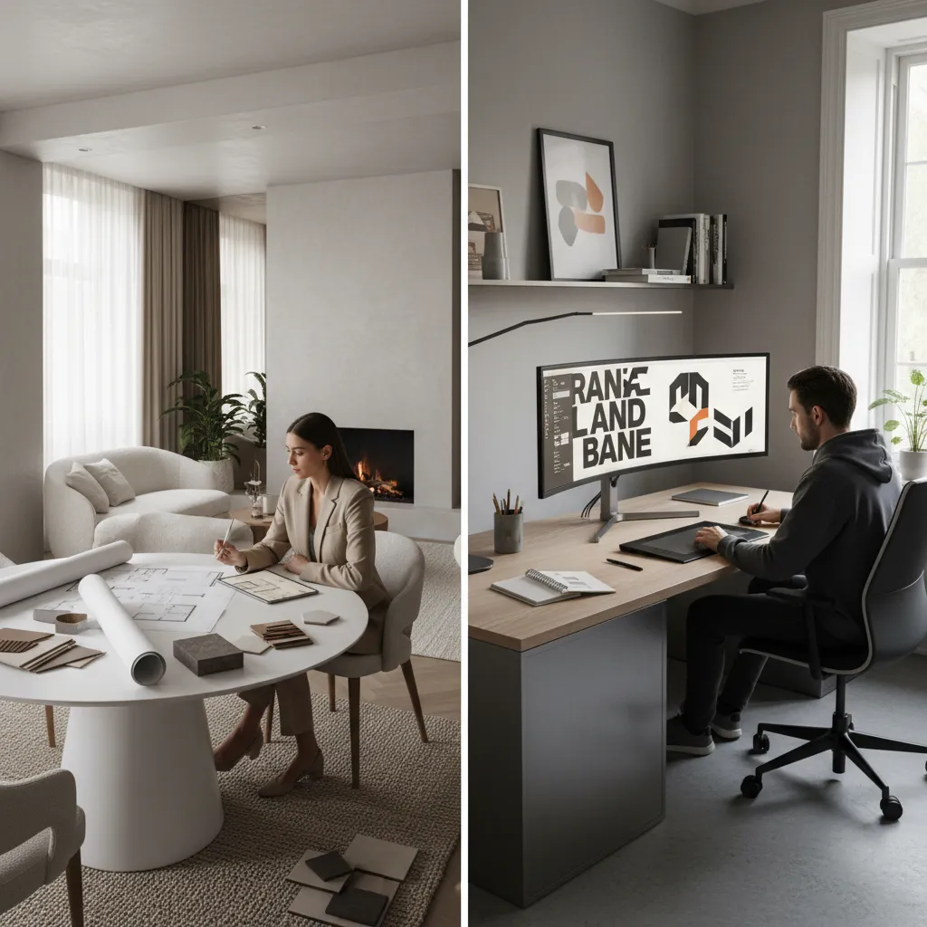 How to Decide Between Interior Design and Graphic Design as a Career
