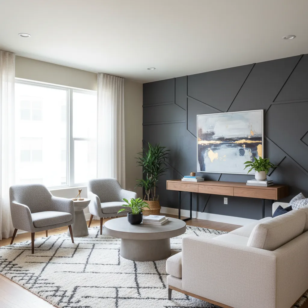 Diseño de pintura para paredes interiores: guía práctica