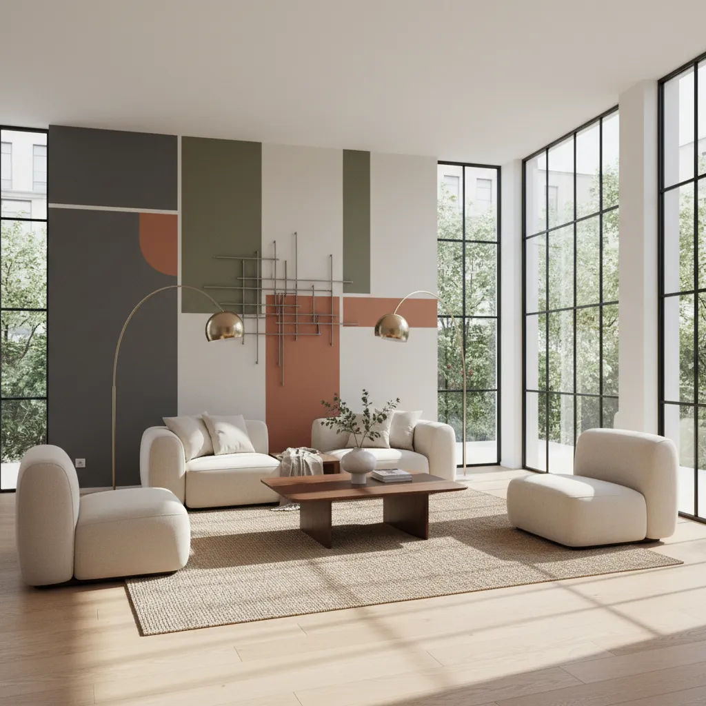 Diseños de pinturas en paredes de interior